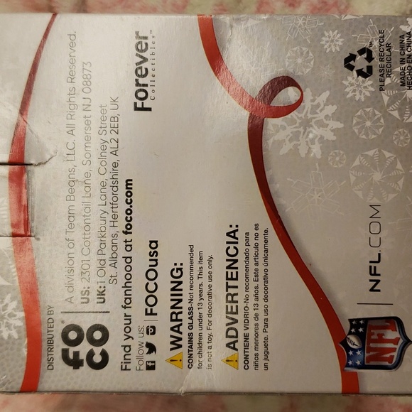 NIB☆ NFL LSU Christmas Ornament - Picture 6 of 8